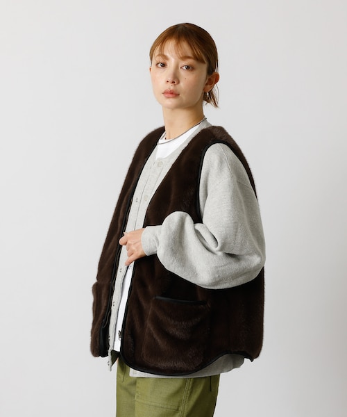 Le Melange/ル・メランジュ】エコファーベスト/#8553701/ベス