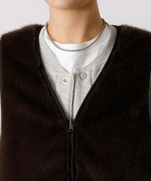 Le Melange/ル・メランジュ】エコファーベスト/#8553701/ベス