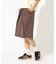 【157/イチゴーナナ】HALF TUCK SHORTS/ハーフパンツ/157F