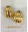 【Caline Paris/カリーヌパリ】ゴールドイヤリング/両耳