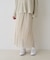 【一部店舗限定】ラメシアープリーツスカート