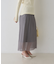 【一部店舗限定】ラメシアープリーツスカート