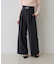 【新色登場】【一部店舗限定】【3サイズ展開】ベルト付きハイウエストタックパンツ