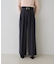 【新色登場】【一部店舗限定】【3サイズ展開】ベルト付きハイウエストタックパンツ