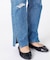 【157×WOADBLUE】Slit Straight / スリット ストレート