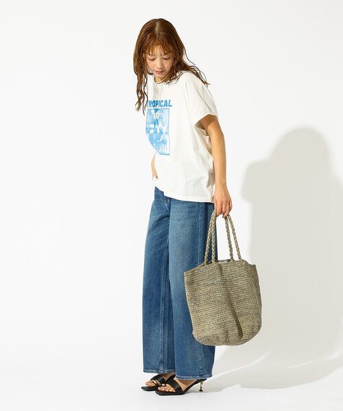 【メイドインマダ】MADE IN MADA ラフィアバック ALICE MM MADE IN MADA /メイドインマダ】ALICE MM BAG：ラフィア｜ルージュ