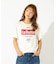【La Hutte / ラ ユット】ロゴTシャツ / プリントTシャツ / 半袖