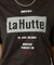 【La Hutte / ラ ユット】ロゴTシャツ / プリントTシャツ / 半袖