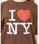 【JOHNBULL/ジョンブル】I LOVE NY Tシャツ/コットン【WEB限