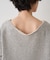 裏毛Vネックスウェットプルオーバー