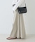 サイドタックフレアロングスカート