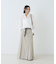 サイドタックフレアロングスカート