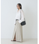サイドタックフレアロングスカート