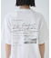 バックフォト グラフィックロゴTシャツ