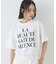 バックフォト グラフィックロゴTシャツ