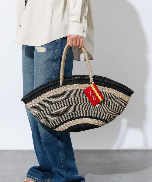 BAGMATI / バグマティ】アバカバスケット L / トートかごバッグ