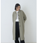 【2サイズ展開】ステンカラーロングコート