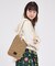 【Swaraj /スワラージ】手編みペーパーラフィアBAG/トートバッグ/ハンド