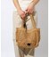【Swaraj /スワラージ】手編みペーパーラフィアトートBAG/トートバッグ