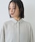 ウエストタックドレープロングシャツ