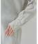 ウエストタックドレープロングシャツ