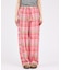 【Le Melange/ル・メランジュ】総柄イージーパンツ/チェック柄/バルーン