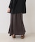 キュプラフィブリルイージーギャザースカート