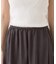 キュプラフィブリルイージーギャザースカート