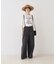 2WAYサスペンダータックワイドパンツ