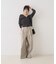 2WAYサスペンダータックワイドパンツ