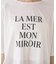 シアーロゴオーバーサイズTシャツ