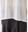 シアーロゴオーバーサイズTシャツ