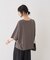 シアーロゴオーバーサイズTシャツ