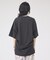 コットンバックドレープTシャツ/セミロング丈