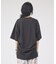 コットンバックドレープTシャツ/セミロング丈