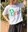 【byeA./バイエー】Peach TEE/ロゴTシャツ