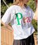 【byeA./バイエー】Peach TEE/ロゴTシャツ