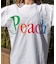 【byeA./バイエー】Peach TEE/ロゴTシャツ