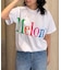 【byeA./バイエー】Melon TEE/ロゴTシャツ