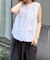 【一部店舗限定】チュールレイヤードニットトップス
