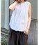 【一部店舗限定】チュールレイヤードニットトップス