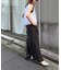 【一部店舗限定】チュールレイヤードニットトップス