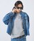【Healthy denim / ヘルシーデニム】Almond/デニムシャツ/【