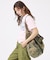 【MASTER & CO】コットンショルダーバッグ/柄/A4可能【WEB限定