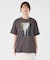 コットンフォトロゴTシャツ/半袖/洗濯機洗い可