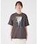 コットンフォトロゴTシャツ/半袖/洗濯機洗い可