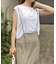 【2点セット / 細見え / 一部店舗 / WEB限定】フレンチスリーブTシャツ