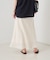 シアーレオパードジャガードスカート/ウエストゴム