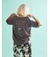 ボートネックロゴTシャツ