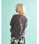ボートネックロゴTシャツ